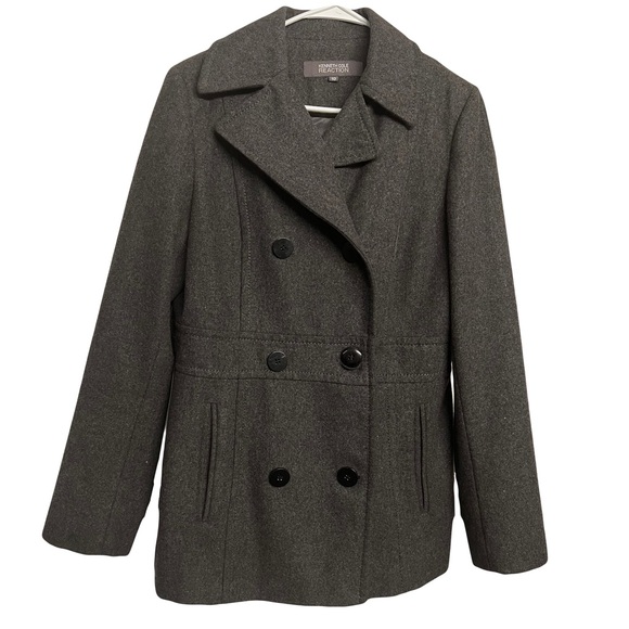 Kenneth Cole Wool Pea Coat - Picture 1 of 8